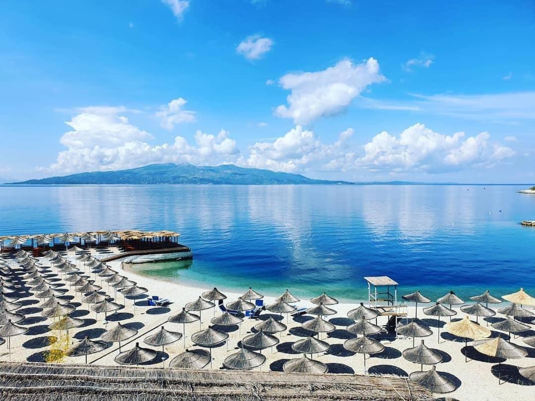 Eliona Apartments Sarande Bagian luar foto